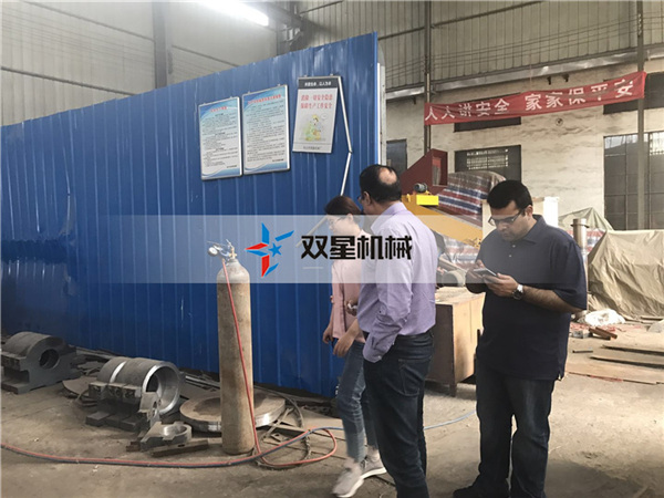 <a href='http://haomabao.com.cn' target='_blank'><span>金屬撕碎機(jī)</span></a>巴基斯坦客戶來訪